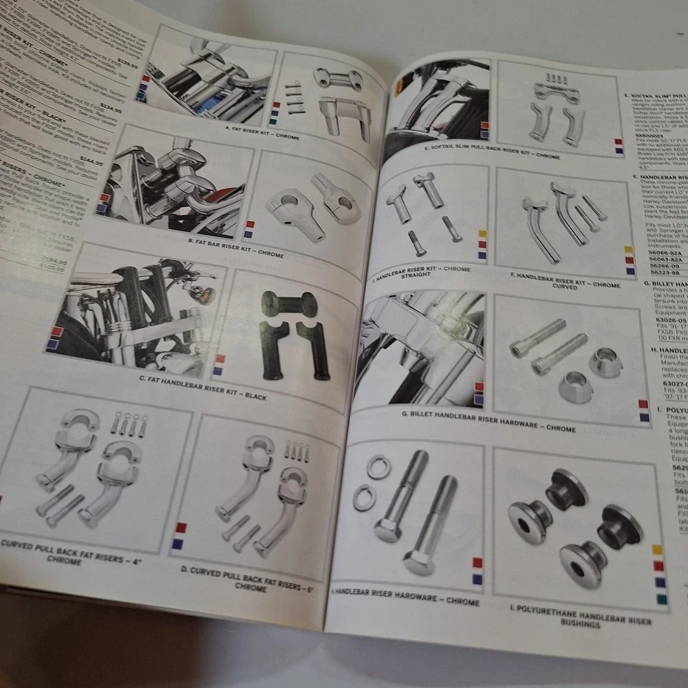 2018 Harley Davidson Genuine Motor Parts Accessories Catalog OEM Motorcycle Book
